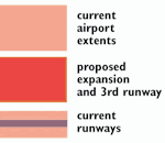 Heathrow map key