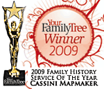 Your Family Tree Award Winner 2009