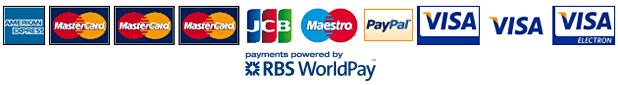 Credit Cards accepted by WorldPay